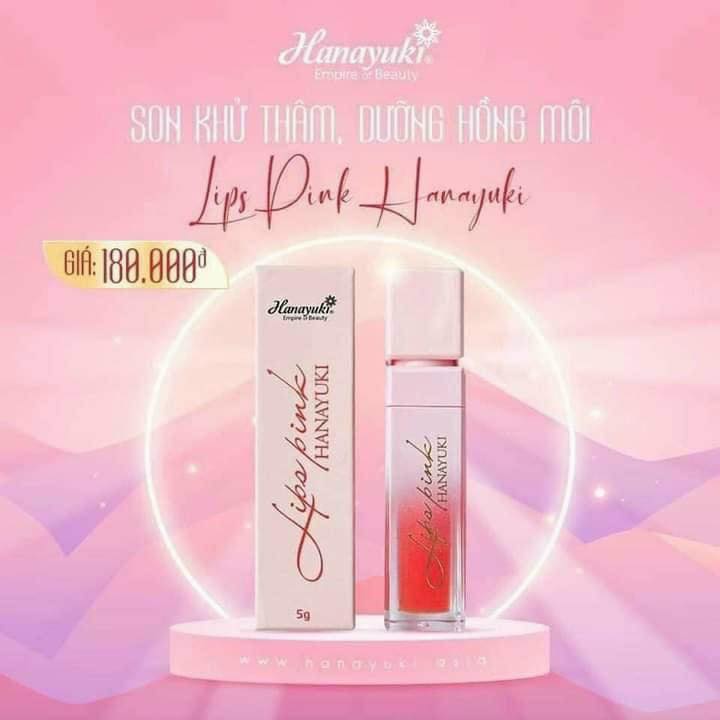 Son dưỡng hồng môi Lips Pink Hanayuki